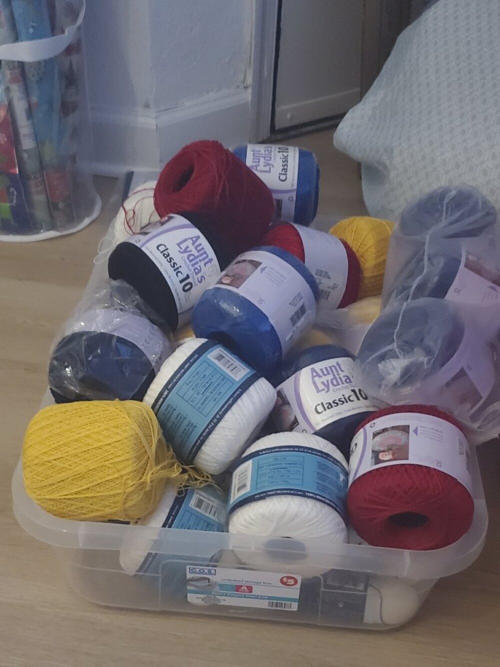 Crochet thread Size10 - 400 yards each - Offers accepted